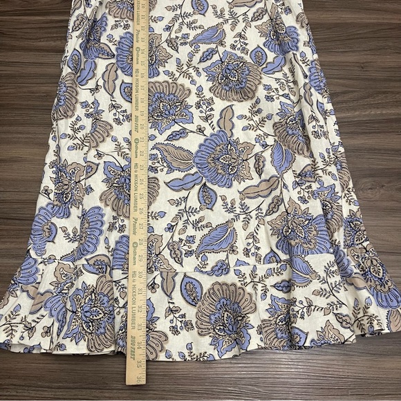 Tommy Hilfiger Sleeveless Provincial Paisley Flounce Hem Dress size 8 - Picture 9 of 11